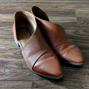 Universal Thread Wenda Cut Out Bootie in Cognac